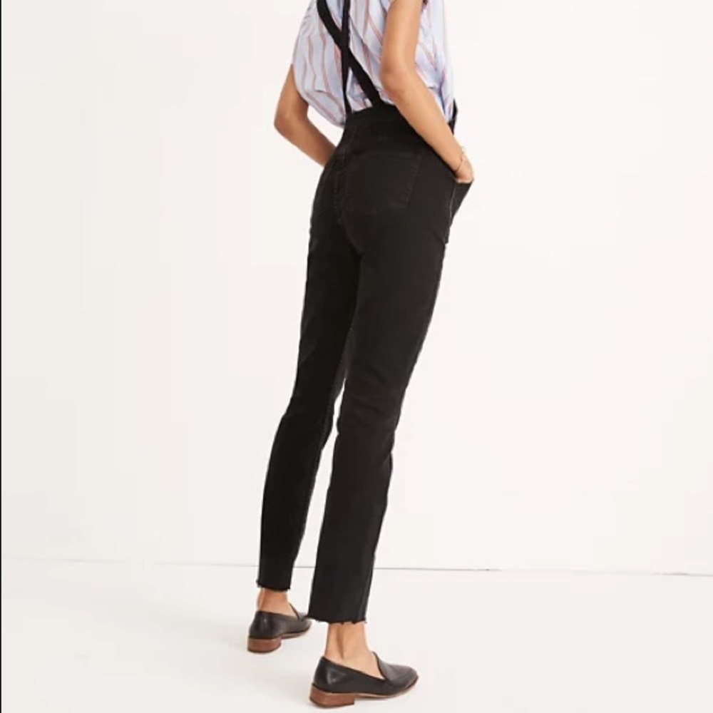 Madewell Skinny Overalls in Lunar Wash